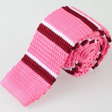 Newest Mens Boys Colourful Tie Knot Knitted Tie Necktie Narrow Skinny Woven NW