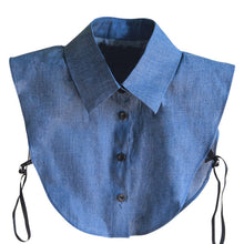Newly Design Fashion Women Denim Blue Vintage Fake Shirt Collar Necklace Choker Collar LZH7 NW