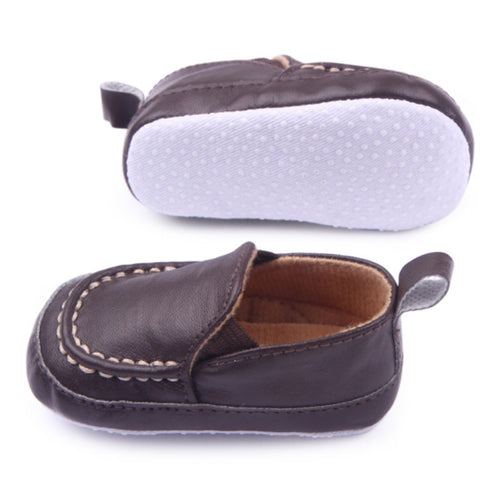PU Leather Baby Shoes Toddler Moccasins Infant Baby First Walkers Shoes Newborn Boy Soft Shoes NW
