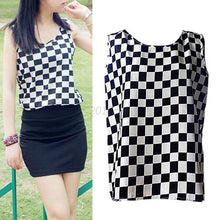 Plus Size 2XL Style Women All-match Chiffon Floral Print Vest Tank Tops Bouse Bottoming Size NW