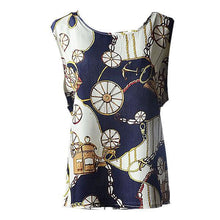 Plus Size 2XL Style Women All-match Chiffon Floral Print Vest Tank Tops Bouse Bottoming Size NW