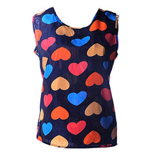 Plus Size 2XL Style Women All-match Chiffon Floral Print Vest Tank Tops Bouse Bottoming Size NW