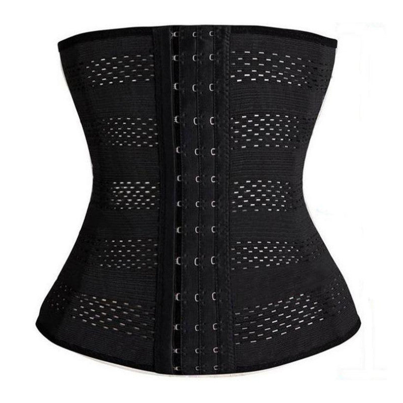 Plus Size L-5XL Women Body Shaper Latex Rubber Waist Trainer Cincher Underbust Corset Shapewear NW
