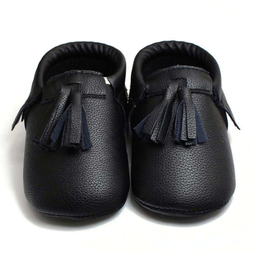 Pro Baby PU Shoes Prewallers Princess Toddler Infant Soft Sole PU Leather Shoes Tassels Baby Cute Moccasin Lisa's Store NW