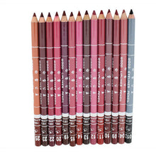 Professional 12pcs Women Beauty Professional Makeup Lipliner Waterproof Lip Liner Pencil Set NW