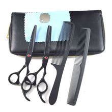 Professional Hair Cutting Thinning Scissors Barber Shears Hairdressing Set Black NW