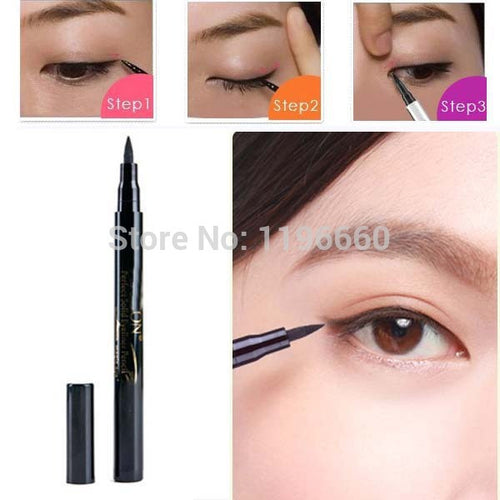 Solid Eyeliner Waterproof Liquid Eye Liner Pencil Pen Make Up Beauty Tools NW