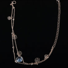 Sexy Gold Double Chain Hollow Rose Drop Anklet Bracelet Ankle Foot Jewelry Barefoot Beach Anklet NW