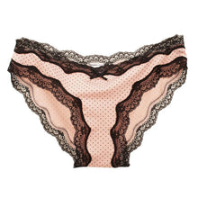 Sexy Lace Dot Printed Underwear Women Panties Lady Underwear Briefs Plus Size 4 Colors LZH7 NW