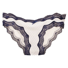 Sexy Lace Dot Printed Underwear Women Panties Lady Underwear Briefs Plus Size 4 Colors LZH7 NW