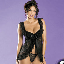 Sexy Lingerie Women Lace Nightwear Underwear Sleepwear Babydoll G-String Nightgown New NW