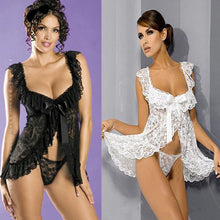 Sexy Lingerie Women Lace Nightwear Underwear Sleepwear Babydoll G-String Nightgown New NW