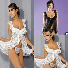 Sexy Lingerie Women Lace Nightwear Underwear Sleepwear Babydoll G-String Nightgown New NW