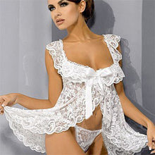 Sexy Lingerie Women Lace Nightwear Underwear Sleepwear Babydoll G-String Nightgown New NW