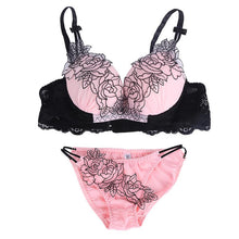 Sexy Women Bra Knickers Panty Underwear Set Embroidery Lace Lingerie Bra Sets NW
