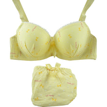 Sexy Women Deep V Bra Sets Bow Decor Push Up Bra Girl Underwire Bra Outfit 32-36B NW