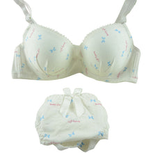 Sexy Women Deep V Bra Sets Bow Decor Push Up Bra Girl Underwire Bra Outfit 32-36B NW