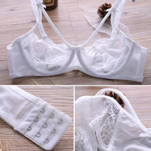 Sexy Women Embroidery Lace Bra Set Solid Push Up Underwire Bandage Underwear Briefs Lisa's Store NW
