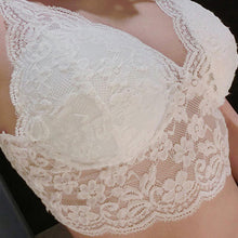 Sexy Women Lace Floral Bralette Bralet Bra Bustier V Neck Crop Top Padded Tank NW