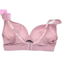 Sexy Women Push Up Wireless Plain fitness Bra 3 4 Coverage Deep-V Modal Bra 4 Colors NW