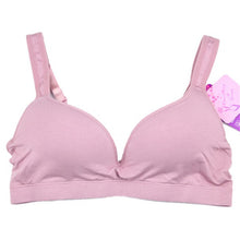 Sexy Women Push Up Wireless Plain fitness Bra 3 4 Coverage Deep-V Modal Bra 4 Colors NW