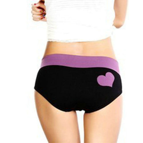 Sexy Women Underwear Heart Pattern Seamless Briefs Panties Knickers Lingerie cute Briefs 9 Colors Underwear NW