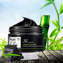 Shrinkage Of Bamboo Charcoal Wash Facial Mask Black Pores Carry Bright Color Skin Moisturizing NW