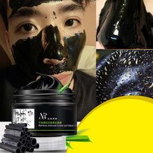 Shrinkage Of Bamboo Charcoal Wash Facial Mask Black Pores Carry Bright Color Skin Moisturizing NW