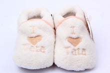 Soft Cozy Baby Toddler Shoes Kids Boy Girls Heart Letter Pattern Warm Crib First Walkers Skid-proof Shoes 0-1Y NW