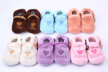 Soft Cozy Baby Toddler Shoes Kids Boy Girls Heart Letter Pattern Warm Crib First Walkers Skid-proof Shoes 0-1Y NW