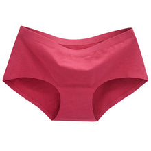 Solid Color One Piece Women's Panties Non-trace Seamless Underwear Sexy Briefs Natural Cotton Plus Size Briefs M-XL NW