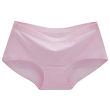 Solid Color One Piece Women's Panties Non-trace Seamless Underwear Sexy Briefs Natural Cotton Plus Size Briefs M-XL NW