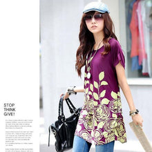 New Womens T-shirts Korean Loose Ice Silk Short Sleeved Tops Plus Size Hot NW