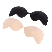 Style Beach Stick On Bras Invisible Silicone Strapless Self Adhesive Push Up Cup A B C Wholesale NW