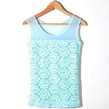 Women Sexy Sleeveless Tank Tops Casual Round Neck Flower Vest Shirt Blouse Hot NW