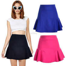 Womens Fishtail Work Party Sheath Pencil Mini Skirts Plus Size S-XXL NW
