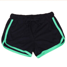 Workout Shorts Women Loose Cotton Side Split Elastic Waist Shorts Casual Short NW