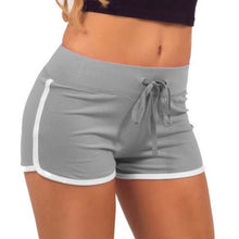 Workout Shorts Women Loose Cotton Side Split Elastic Waist Shorts Casual Short NW