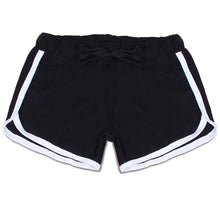 Workout Shorts Women Loose Cotton Side Split Elastic Waist Shorts Casual Short NW