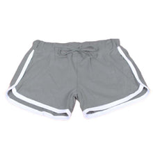 Workout Shorts Women Loose Cotton Side Split Elastic Waist Shorts Casual Short NW