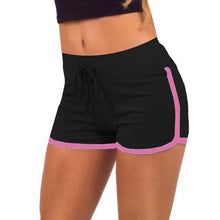 Workout Shorts Women Loose Cotton Side Split Elastic Waist Shorts Casual Short NW