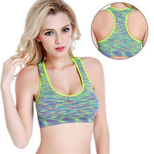 Sweat Color Absorb Quick Drying Professional Bra Top fitness Vest casual Wireless Underwear for Women no rims NW
