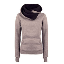 Sweatshirt Women Casual Solid Hoodies Unisex Lapel Hooded New Brand Sweatshirts Pullovers Turn-down CollarLQ NW