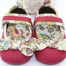 Sweet Baby Girls Cozy Cotton Bowknot Crib Shoes Anti Slip Toddler Shoes 0-12M NW