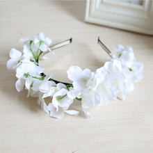 Sweet Girl Floral Flower Garland Hair Band Bridal Festival Holiday Wreath NW