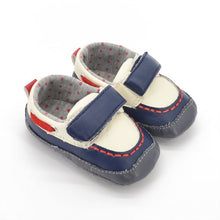 Toddler Baby Boy Shoes PU Leather Casual Shoes New Velco Slip-On Sneakers 0-18M NW