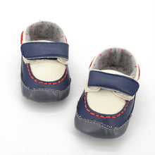 Toddler Baby Boy Shoes PU Leather Casual Shoes New Velco Slip-On Sneakers 0-18M NW