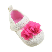 Toddler Baby Kid Girl Flower Princess Shoes Soft Sole Prewalker Crib Shoes 0-18M NW