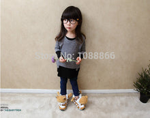 Toddler Baby Kids Girls Blue Denim Pencil Pants Zipper Slim Skinny TrousersFree ping NW