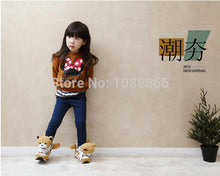Toddler Baby Kids Girls Blue Denim Pencil Pants Zipper Slim Skinny TrousersFree ping NW
